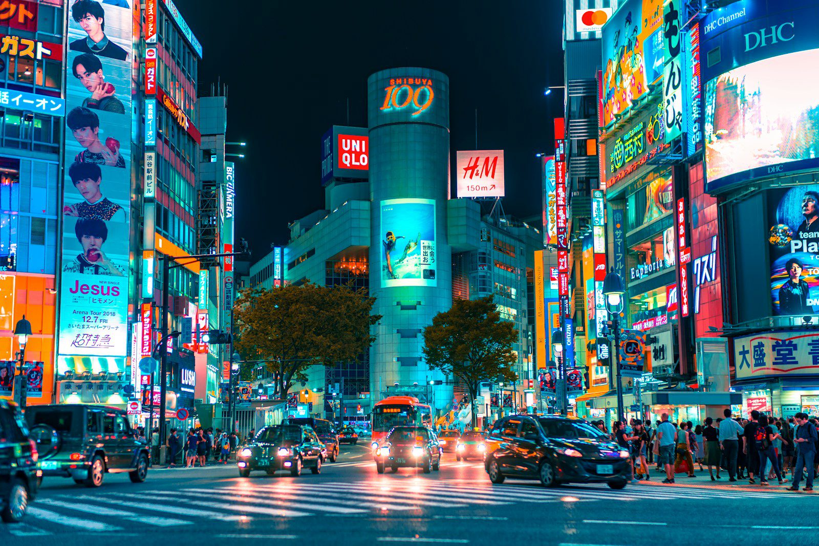 Shibuya Scramble Crossing