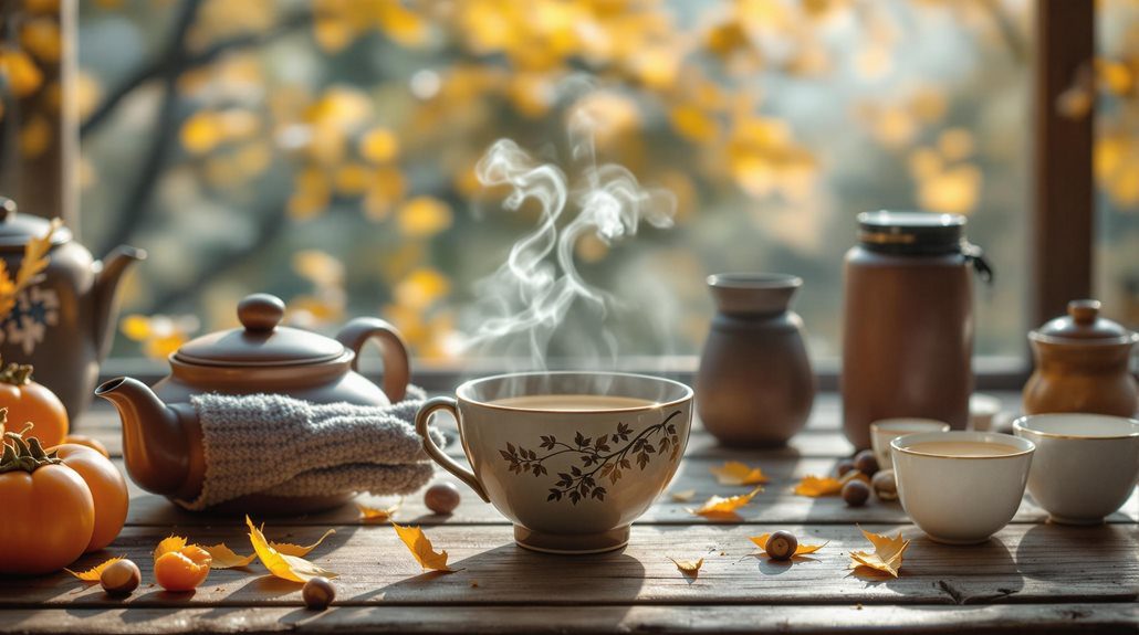 autumn drinks and traditions