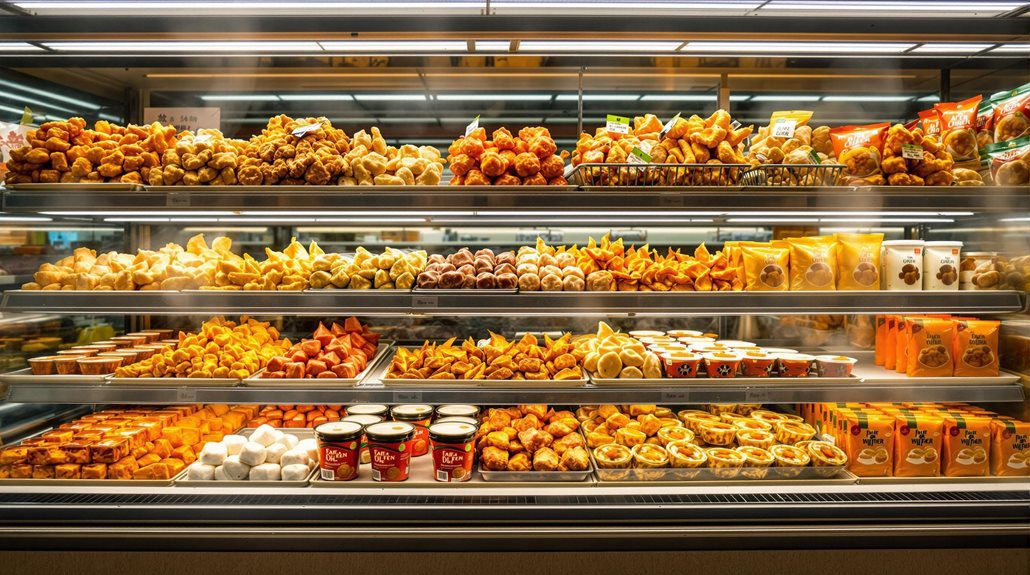 autumn snacks and flavors