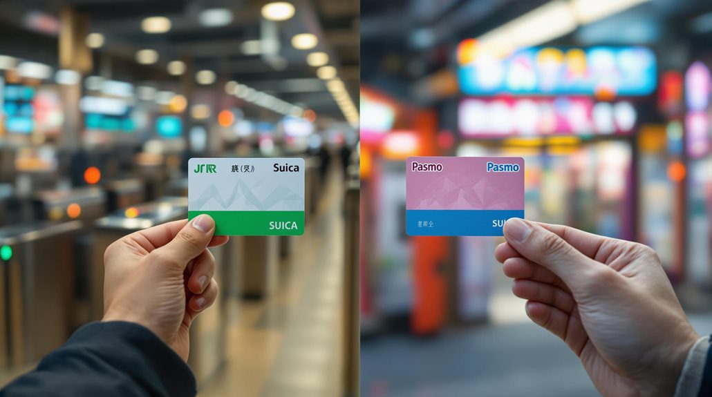 choose suica or pasmo