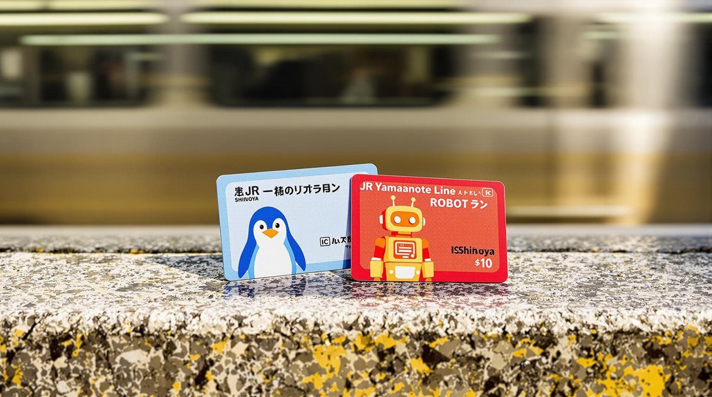 simple tokyo transit card