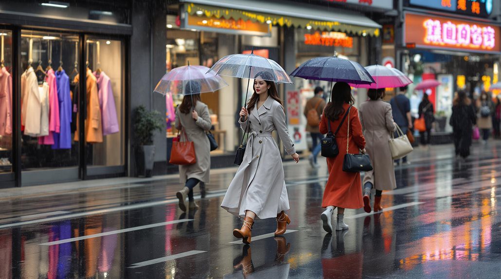 stylish rainy season adaptation