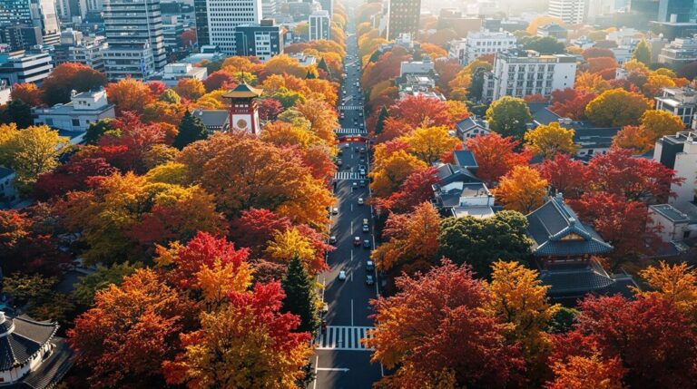 tokyo autumn leaf schedule