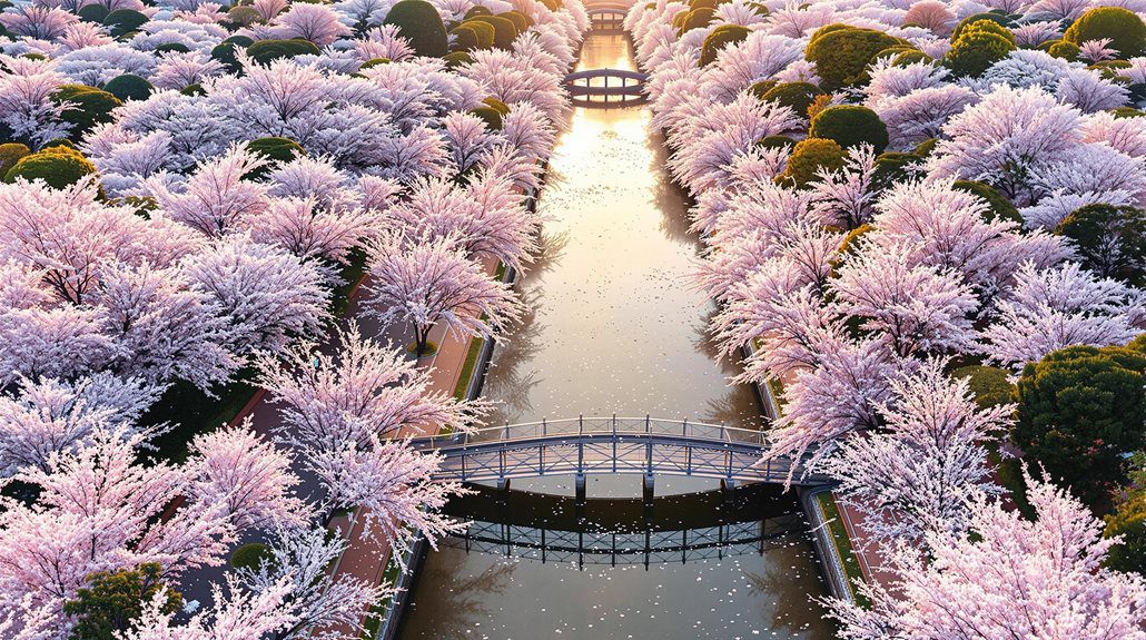 tokyo cherry blossom bloom variations