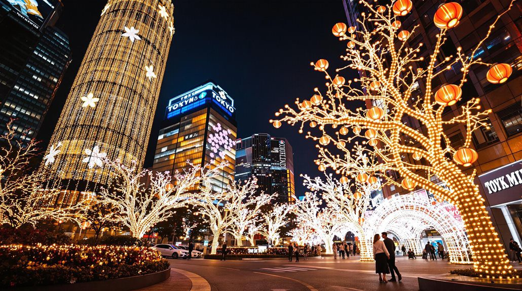 tokyo holiday lights and events