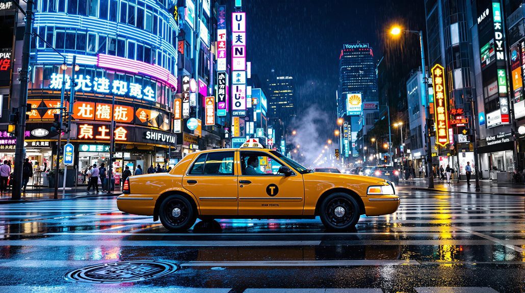 tokyo night taxi surcharges