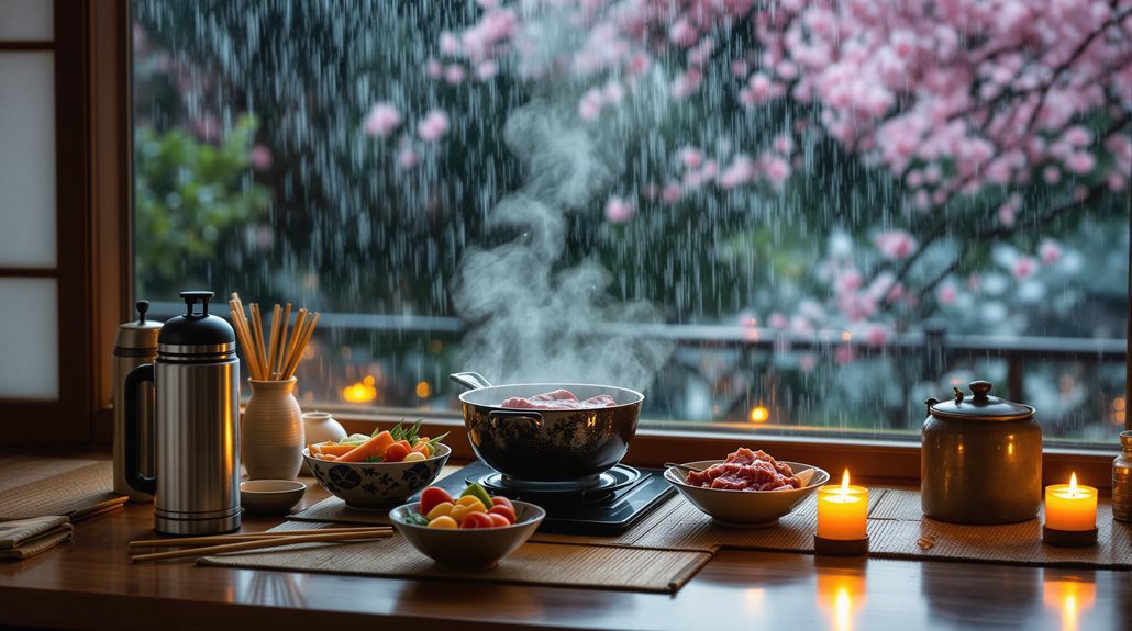 tokyo rainy day food adventures