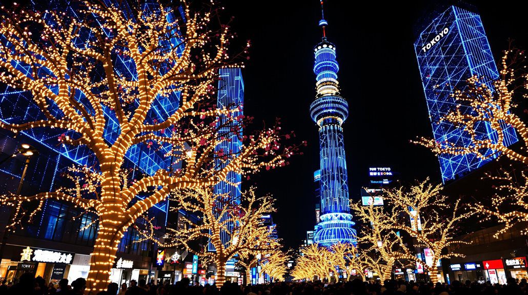 tokyo s glittering light displays