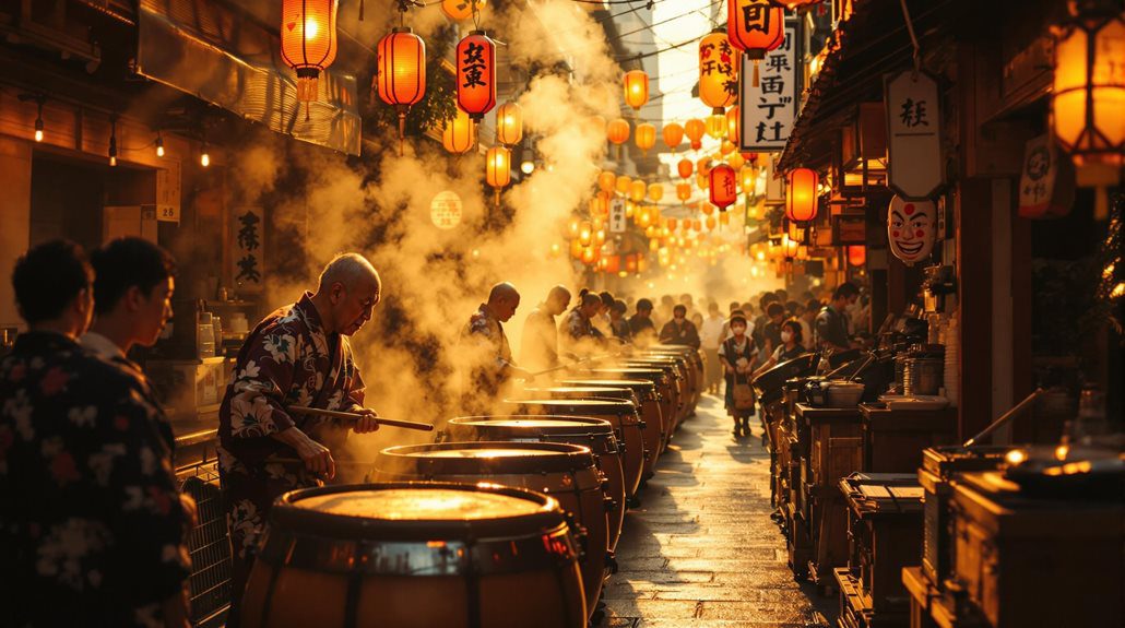 vibrant summer festival performances