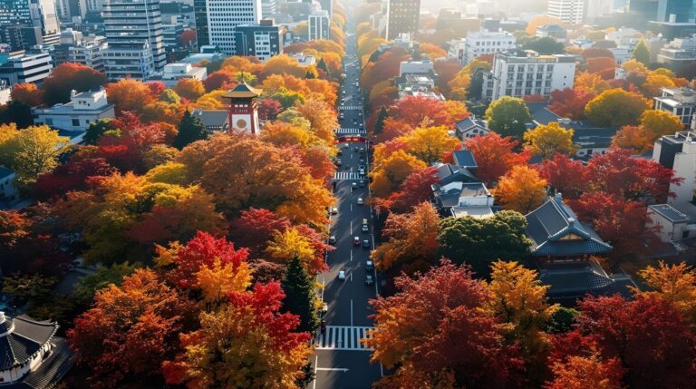 tokyo autumn leaf schedule