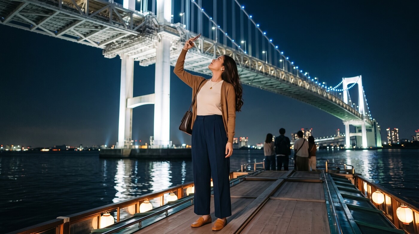 Tokyo Yakatabune Boat Cruise (Funasei)