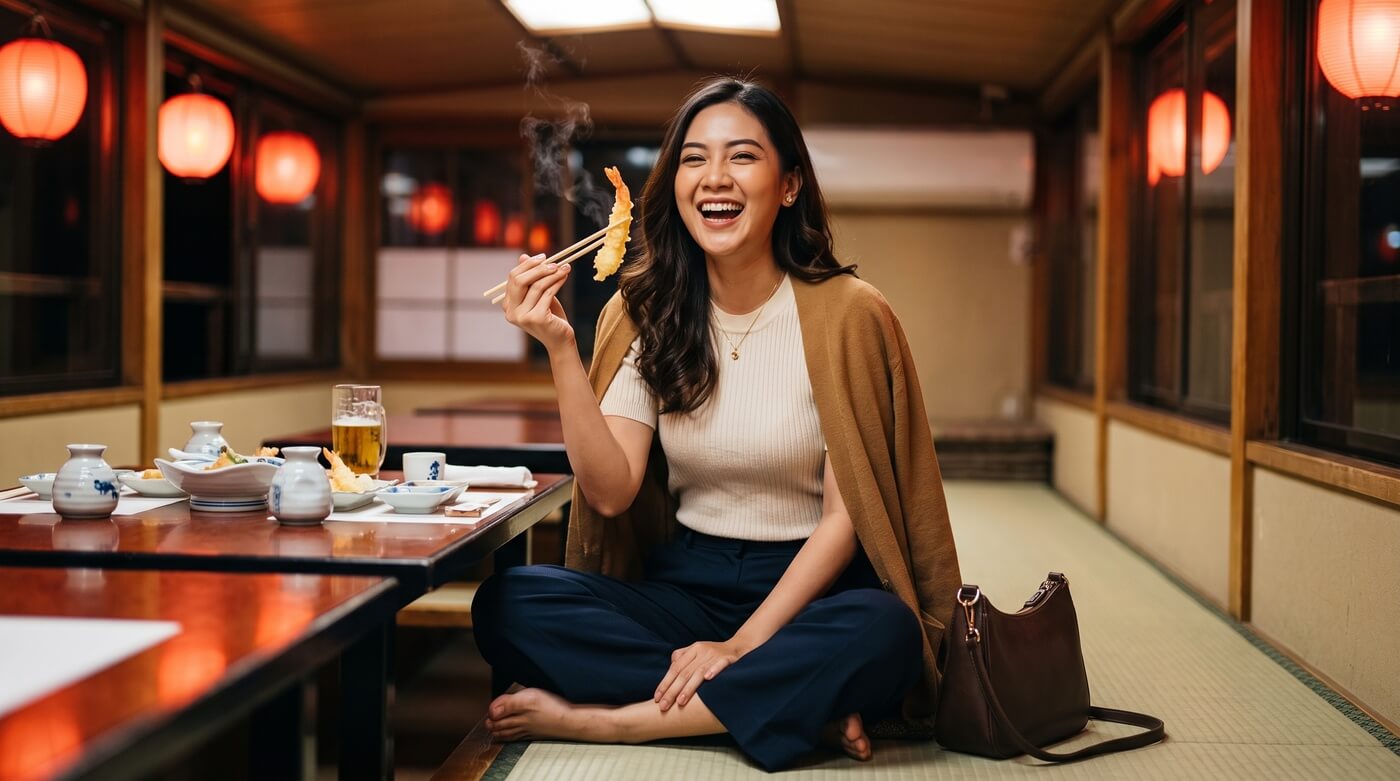 Tokyo Yakatabune Boat Cruise (Funasei)
