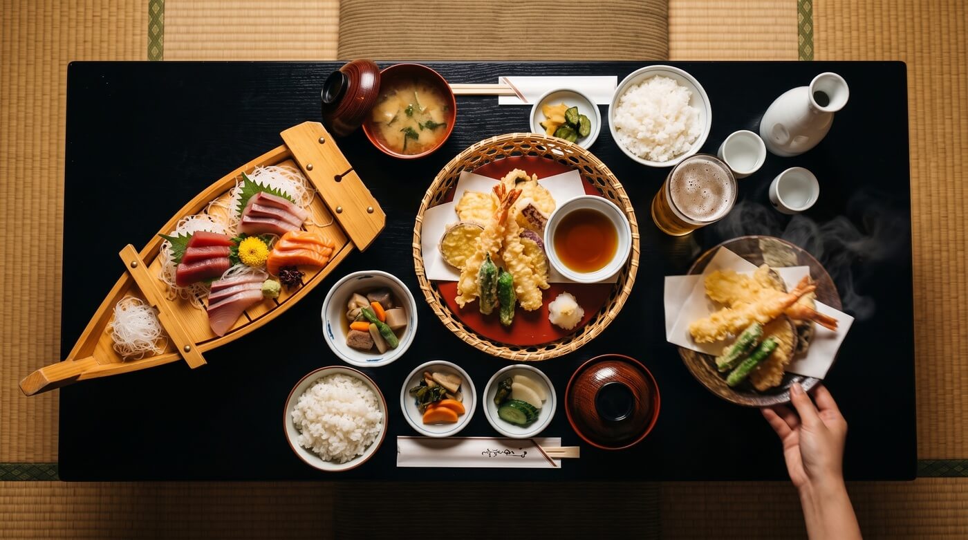 Tokyo Yakatabune Boat Cruise (Funasei)