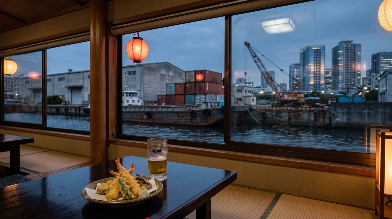Tokyo Yakatabune Boat Cruise (Funasei)